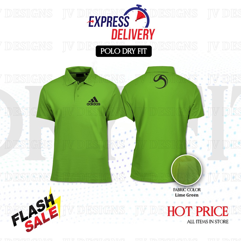 HD PRINTING SPORT AD DESIGN DRYFIT COLLAR SHIRT