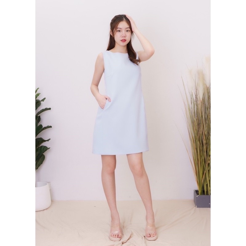 ส่งต่อ MissOffice : Miss Basic Pocket Dress size S