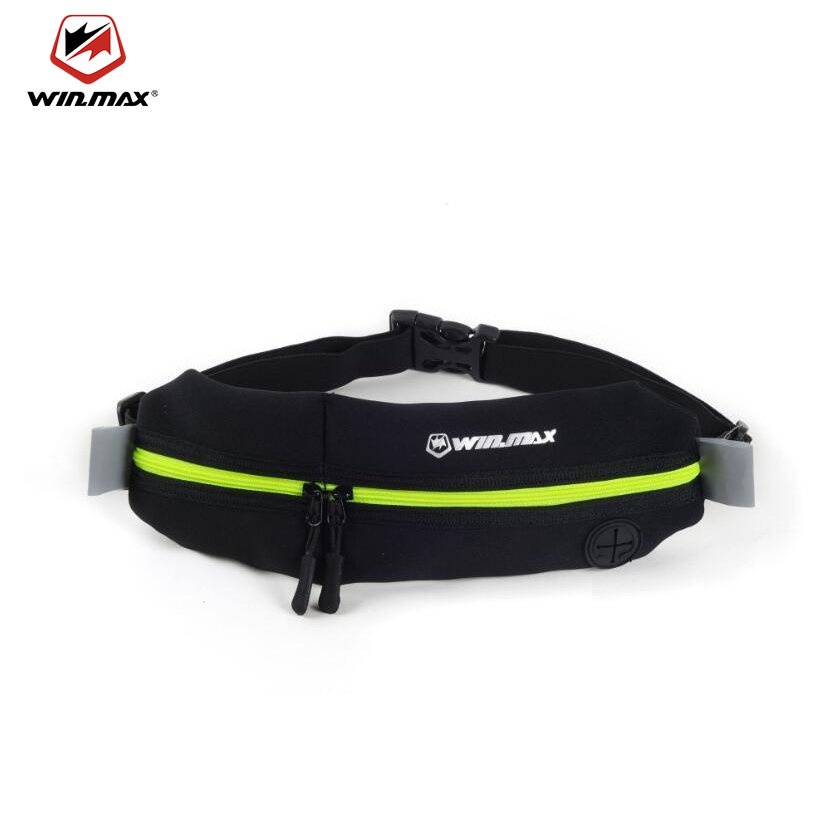 WINMAX  กระเป๋าคาดเอวกันน้ําสําหรับเล่นกีฬาเข็มขัดวิ่ง