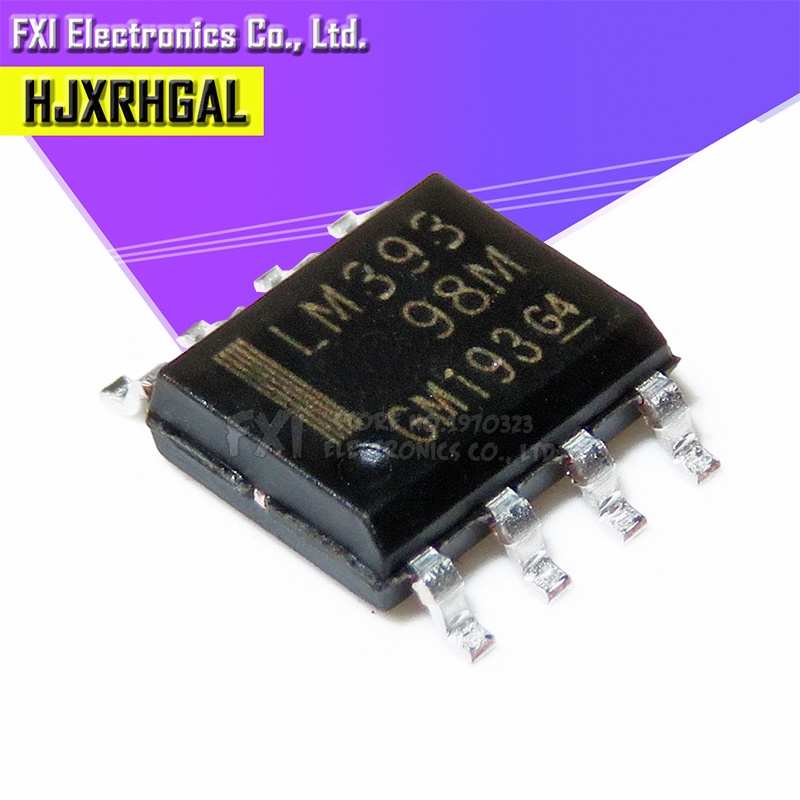 100PCS LM393DR LM393 SOP8 SOP LM393DT LM393DR2G SMD ใหม่ Patch