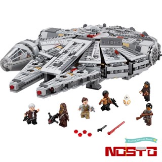 Millennium Falcon MOC บล็อคตัวต่อ Star Wars 79211 พร้อมฟิกเกอร์ 7 ตัวต่อ ของเล่นสําหรับเด็ก