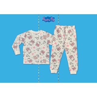 ✅ [3-4Y] Peppa Pig Pyjamas Set ชุดนอน เปปป้า พิก