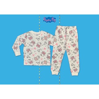 ✅ [3-4Y] Peppa Pig Pyjamas Set ชุดนอน เปปป้า พิก