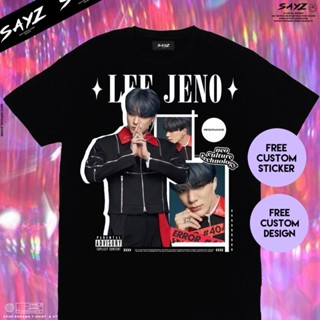 เสื้อยืดแฟชั่น Kaos Lee Jeno NCT 2020 VerArrival Resonance Custom Kaos KpopStreetwear ผู้ชาย T เสื้อผู้หญิง