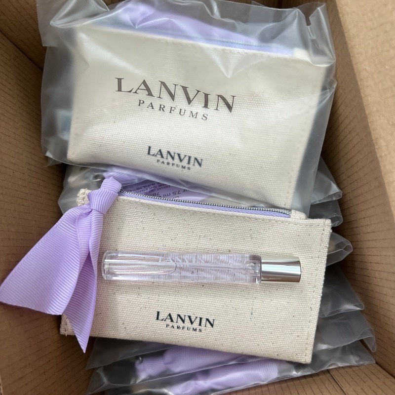 Lanvin EClat D'Arpege EDP 7.5ml + กระเป๋า 1 ใบ น้ำหอม คุณหนู ยอดฮิต Best Seller Lanvin ลองแวง สวยทั้งแพจเกจ สวยทั้งกลิ่น