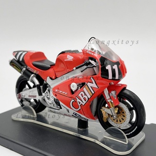 โมเดลรถจักรยานยนต์จําลอง ขนาด 1:18 สําหรับ Honda VTR 1000-8h Suzuka 2001