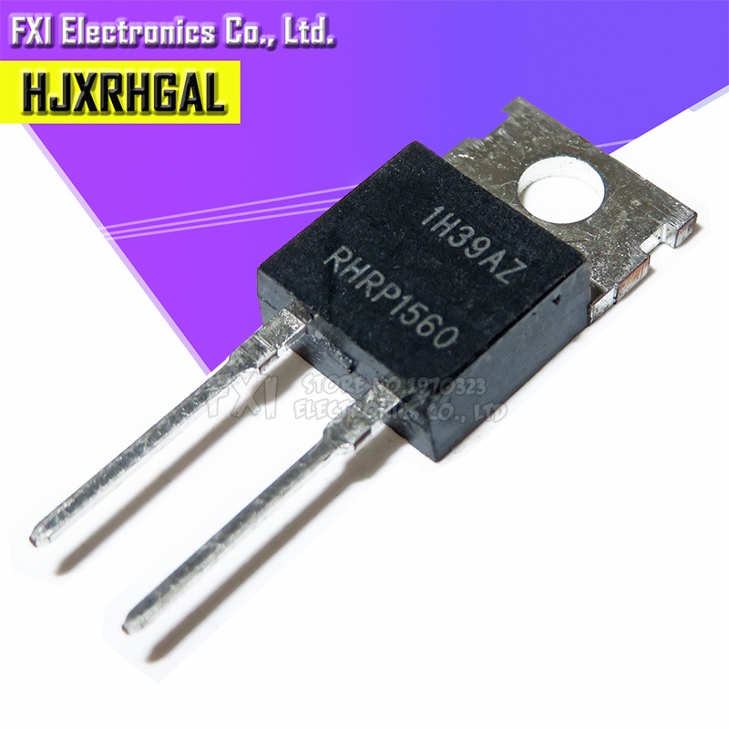 10pcs MUR1560G TO-220 MUR1560 TO220 U1560 Ultra Fast Recovery Rectifiers ทรานซิสเตอร์ใหม่