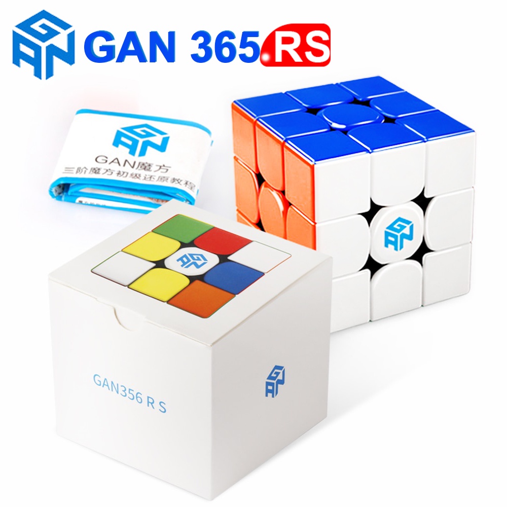 แท้100% GAN 365RS Rubik Cube รูบิค 3x3 GAN 356RS A++ระดับโลก ลูกบาศก์มายากล ,จัดส่งในประเทศไทย ของเล่นฝึกสมอง