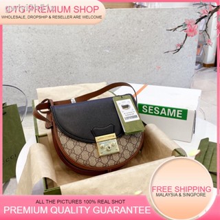 ☃▬✻PREMIUM QUALITY GUCCl PADLOCK HALF MOON SLING BAG (WITH BOX) CD150160