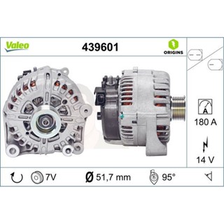 439601 ไดชาร์จ Valeo รุ่น BMW M57 N52 N62 E70(X5)