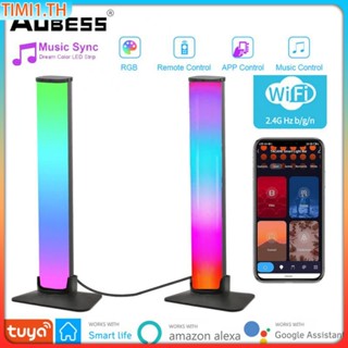 2 Pcs Tuya Smart Led Room Light Strip/symphonic Light Bar พร้อม Wifi Ir Control ผ่านการทำงานกับ Smart Life App Alexa และ Google Home