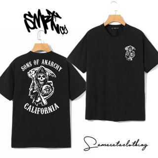 เสื้อยืด พิมพ์ลาย Son OF ANARCHY CALIFORNIA Gang DISTRO สําหรับผู้ชาย