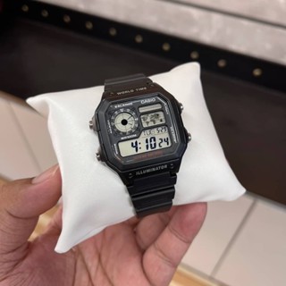 🎁CASIO STANDARD AE-1200WH-1A ของแท้ 100% พร้อมส่ง ประกัน1ปี