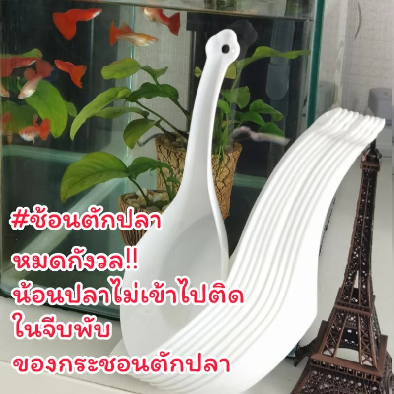 ช้อนตักปลา ช้อนใหญ่ กระชอนตักปลา