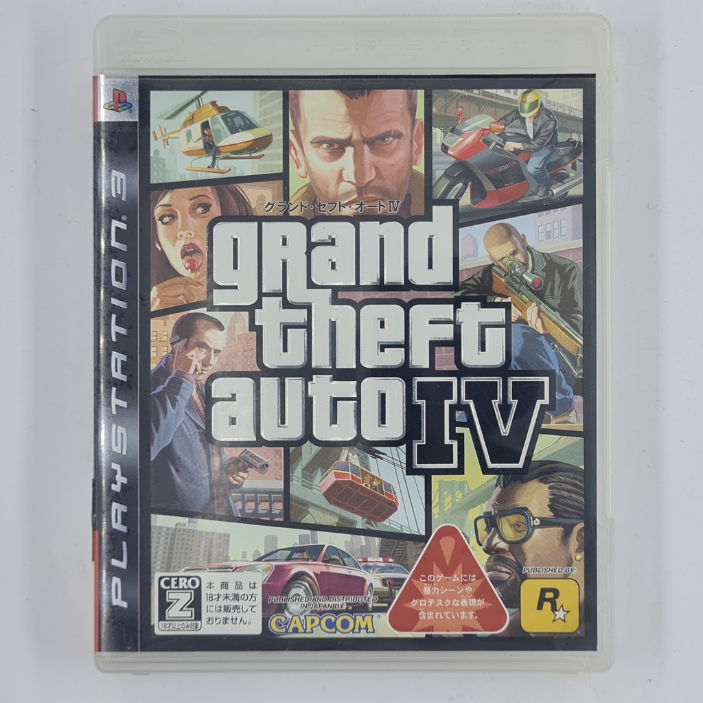 [00010] GTA4 Grand Theft Auto IV (JP)(PS3)(USED) แผ่นเกมแท้ มือสอง !!