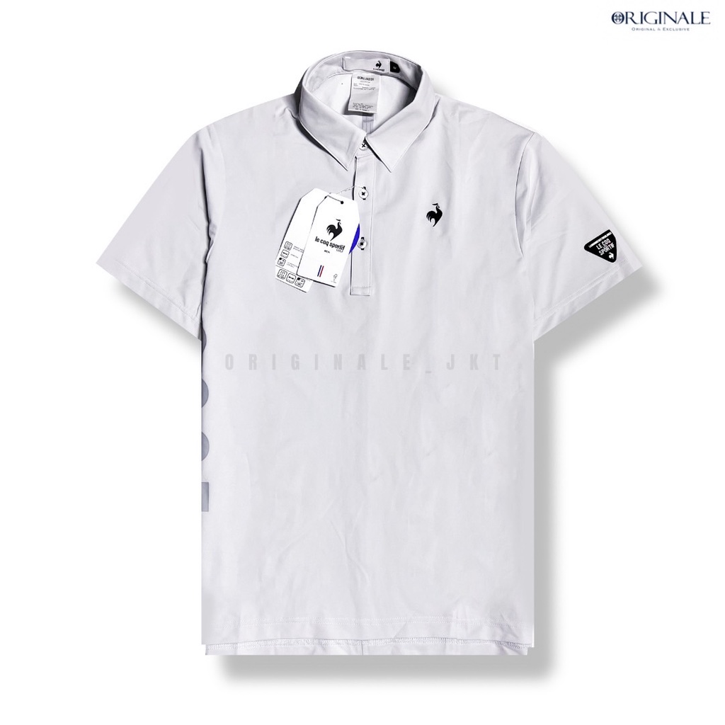 เสื้อโปโลแขนสั้นคอปก Rufform by LCS - สีเทา