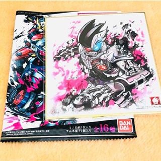 Kamenrider รูป Shikishi ART Kamen rider ไรเดอร์ ขนาดประมาณ 12*13ซม.