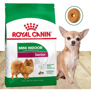 3 kg. Mini Indoor Senior รอยัลคานิน สูตรสำหรับสุนัขสูงวัย เลี้ยงในบ้าน