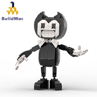 Buildmoc bendy and the ink machine บล็อคตัวต่อ รูปอิฐ ของเล่น ของขวัญ สําหรับเด็ก 218 ชิ้น MOC