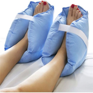 2PCหมอนรองเท้า ป้องกันแผลกดทับ สำหรับรองส้นเท้า Foot Pillow Heel Protection, Anti-Decubitus Ankle Protectio