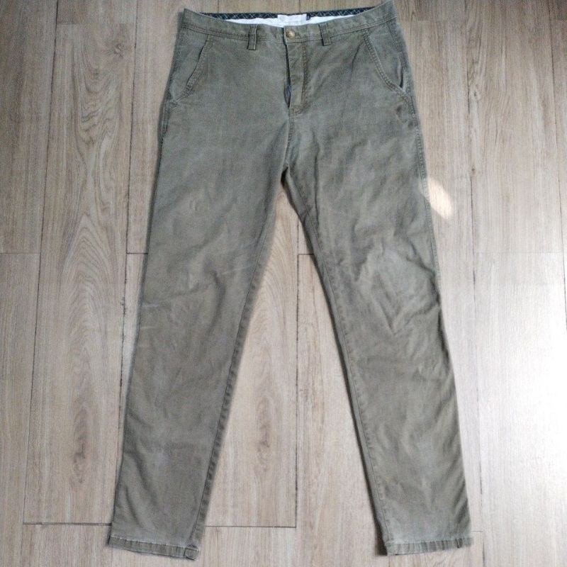 กางเกงชิโน กระบอกเล็ก มือสอง cu pant รุ่น max move มือสอง เอว 32
