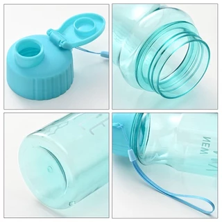 YH กระบอกน้ำ พลาสติก ขวดน้ำ กระบอกน้ำดื่ม BOTTLEแบบหนา 550ml ทำจากวัสดุ PET / ราคาถูก