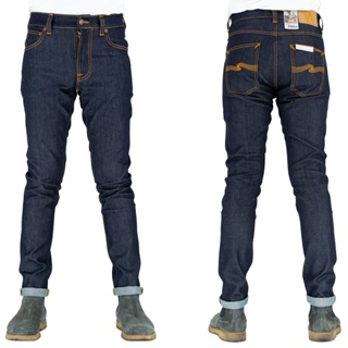 แหล่งขายและราคา*Lean Dean Dry 16 Dips (พร้อม ถุงผ้ามูลค่า 300 บาท) ยีนส์ผ้าดิบแบรนด์ Nudie Jeans รุ่น Best Seller ของแท้100%อาจถูกใจคุณ
