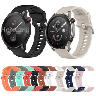 สายนาฬิกาข้อมือซิลิโคน 22 มม. สําหรับ Huami Amazfit GTR 4 3 Pro GTR 2 Pace GTR 47 มม. Stratos 2 3