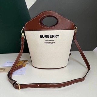 กระเป๋าแบรนด์เนมกระเป๋าสะพายข้าง BURBERRY TOTE BAG พร้อมส่ง