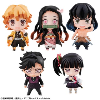 ฟิกเกอร์ Demon Slayer: Kimetsu no Yaiba Tanjiro and Friends Mascot Set