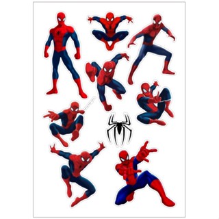 สติ๊กเกอร์ พิมพ์ รูป All Spiderman 003