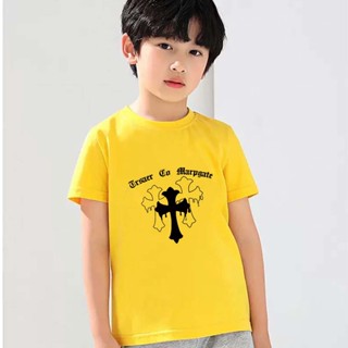 K-2349-SHORT 3สี เสื้อยืดเด็ก เสื้อเด็กน่ารัก เสื้อเด็กราคาปลีก-ส่ง