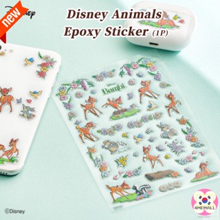 [Daiso Korea] Disney Animals Epoxy Sticker (1EA), Diary Decorating, Photo Card Decorating