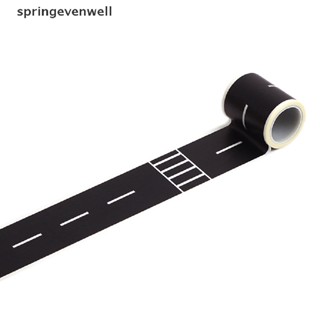 [springevenwell] สติกเกอร์เทปวาชิ จราจร DIY สําหรับติดตกแต่งทางรถไฟ