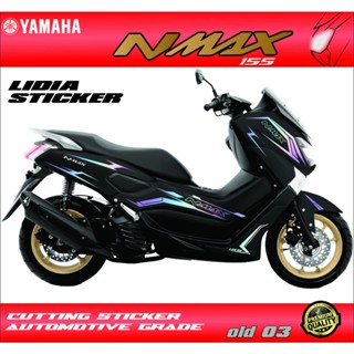 สติกเกอร์ ลาย NMAX STRIPING NMAX 03 LIS NMAX แบบเก่า