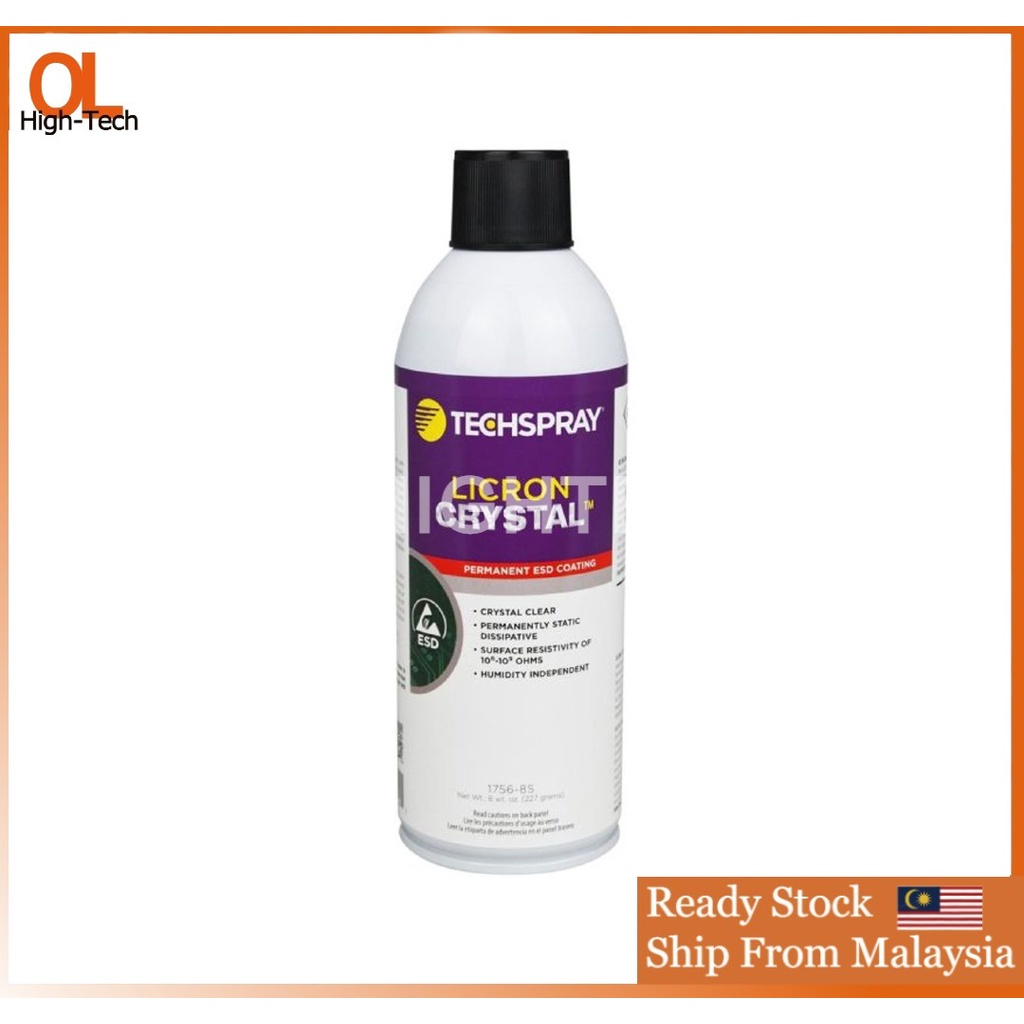 OLhightech - เคลือบ ESD ถาวร รุ่น: 1756-8S/ LICRON CRYSTAL ESD-SAFE COATING 8oz / 226G