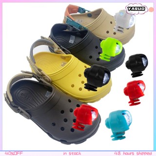 COD ไฟหน้าสำหรับรองเท้ากันน้ำรองเท้าไฟ Charms สำหรับสุนัขเดิน Night Running เดินป่าตกปลาสำหรับ Crocs Lasting 48ชั่วโมง Glow