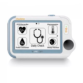 Viatom Checkme เครื่องตรวจคลื่นไฟฟ้าหัวใจ EKG วัดความดันโลหิต และน้ำตาลในเลือด