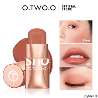 O.two.o บลัชออนเนื้อครีม กันน้ํา ติดทนนาน 6 สี สําหรับผู้หญิง