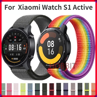 สายนาฬิกาข้อมือไนล่อน 22 มม. แบบเปลี่ยน สําหรับ Xiaomi Watch S1 Active S1 Mi Watch Color 2