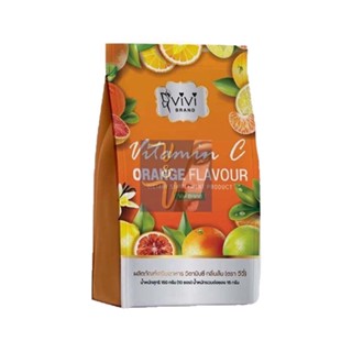 (10ซอง) Vivi Vitamin C Orange Flavour ผลิตภัณฑ์เสริมอาหารวีวี่ วิตามินซี กลิ่นส้ม