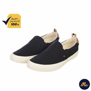 ราคาMc JEANS รองเท้า Slip on สีดำ รองเท้า Mc แท้ Unisex ใส่ได้ทั้ง ผู้ชาย และ ผู้หญิง ทรงสวย ใส่สบาย M09Z004