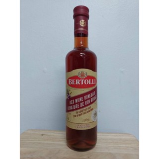 น้ำส้มสายชูหมักจากไวน์แดง สินค้าพรีเมี่ยมจากอิตาลี Red Wine Vinegar Bertolli