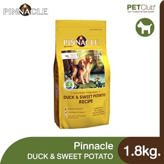 [PETClub] Pinnacle Duck &amp; Sweet Potato - อาหารเม็ดสุนัขสูตรเป็ดและมันหวาน [1.8kg]