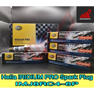 หัวเทียน Hella IRIDIUM PRO Spark Plug (IMJ8RC4-8P)