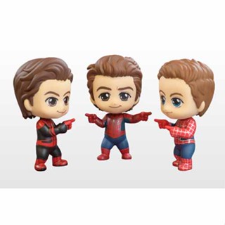 Hot Toys ฟิกเกอร์ ของสะสม COSB996 Spider-Man Cosbaby (S) Set Bobble-Head