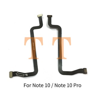 อะไหล่บอร์ดเชื่อมต่อหน้าจอ LCD สายเคเบิลอ่อน USB สําหรับ Xiaomi Mi Note 10 Note 10 Pro Note 10 Lite