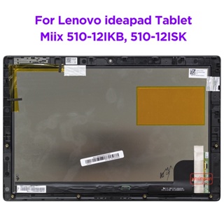 ใหม่ หน้าจอสัมผัส LCD 12.2 แบบเปลี่ยน สําหรับ Lenovo Miix 510-12ikb 510-12isk 80xe 80u1 5d10m13938
