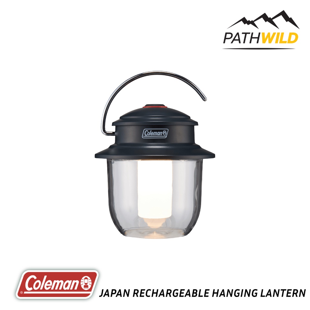 ตะเกียง LED COLEMAN JAPAN RECHARGEABLE HANGING LANTERN ความสว่างสูงสุด 400 ลูเมน ใช้แบตเตอรี่ชาร์จซ้ำได้ ให้แสงสีนวลตา