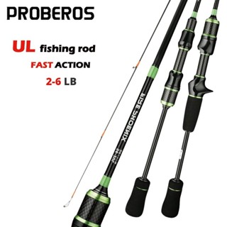 Proberos คันเบ็ด ul คันเบ็ดตกปลาคาร์บอน น้ําหนักเบาพิเศษ 1.5 เมตร 1.68 เมตร 1.8 เมตร